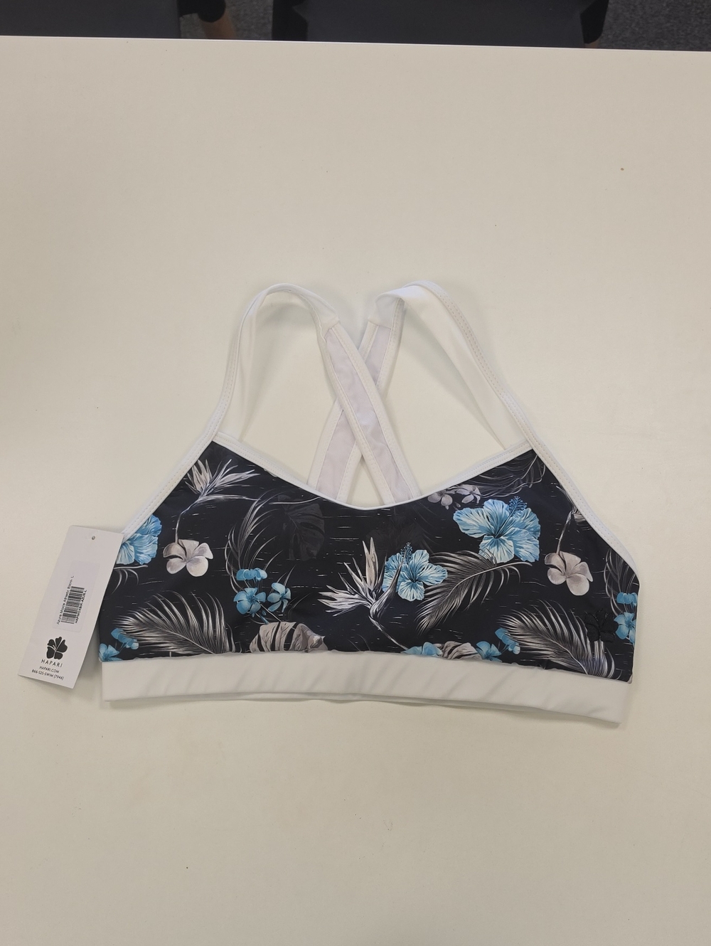 NWT Hapari Athletic Racerback Swim Top